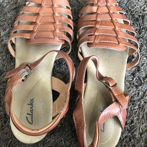 Brown Clark’s Sandal